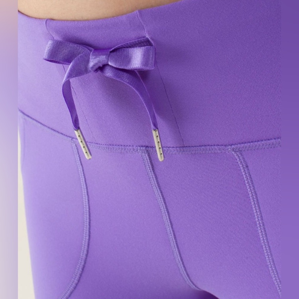 Lululemon “Will Crop” Leggings in Power Purple 🆕🔖 - Picture 2 of 10